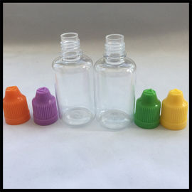Chine le jus de 30ml Vape met les bouteilles en bouteille en plastique sans danger pour les enfants de bouteilles de compte-gouttes d'ANIMAL FAMILIER fournisseur