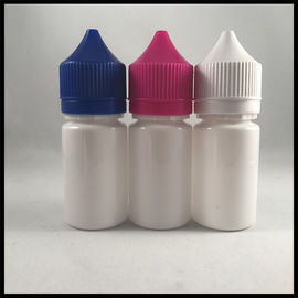 Chine Bouteille blanche comme le lait de la licorne 30ml non-toxique pour le liquide électronique de cigarette fournisseur