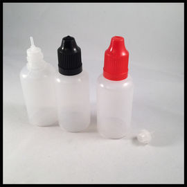 Chine LDPE sans danger pour les enfants de bouteille du compte-gouttes 30ml, petites bouteilles en plastique liquides en vrac de compte-gouttes fournisseur