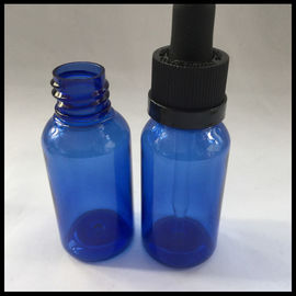 Chine Le petit compte-gouttes d'oeil met les bouteilles en bouteille en plastique vides de compte-gouttes d'huile bleue et essentielle fournisseur