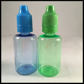 Chine le plastique du vert 30ml met des bouteilles en bouteille d'huile de jus de bouteilles de compte-gouttes d'ANIMAL FAMILIER avec le chapeau sans danger pour les enfants de bourreur fournisseur