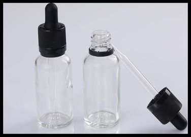 Chine 30ml dégagent la bouteille liquide essentielle de compte-gouttes de la bouteille E d'huile de bouteille en verre fournisseur