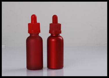 Chine Mini écran givré de bouteilles en verre d'huile essentielle par rouge imprimant les chapeaux sans danger pour les enfants de Logol fournisseur