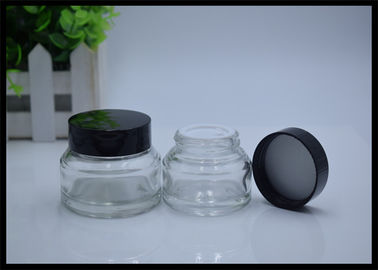 Chine Conteneurs crèmes cosmétiques en verre clairs 30g 50g de pot fournisseur