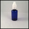 Le plastique 30ml bleu met des bouteilles en bouteille de liquide de clope des bouteilles E de compte-gouttes d'ANIMAL FAMILIER fournisseur