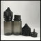 Les bouteilles transparentes noires de l'animal familier 30ml, le compte-gouttes 30ml en plastique fait sur commande met le volume en bouteille fournisseur