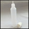 30ml comprimables dégagent les bouteilles en plastique, bouteilles faites sur commande de plastique de l'animal familier 30ml fournisseur
