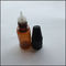 bouteilles ambres de compte-gouttes d'oeil 10ml, bouteilles en plastique médicales de compte-gouttes de la catégorie 10ml fournisseur