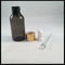 30ml vident la stabilité en plastique de produit chimique de chapeau d'or de bouteilles de pipette fournisseur