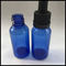 Le petit compte-gouttes d'oeil met les bouteilles en bouteille en plastique vides de compte-gouttes d'huile bleue et essentielle fournisseur