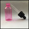 La pipette en plastique d'animal familier rose met 30ml en bouteille pour l'excellente représentation de basse température d'emballage cosmétique fournisseur