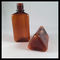 30ml bouteilles liquides en plastique ambres de l'ANIMAL FAMILIER E, bouteilles de liquide de vapeur de forme de triangle fournisseur