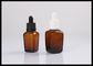 L'huile essentielle en verre ambre carrée met l'utilisation en bouteille de sérum de bouteilles en verre de jus de 30ml E fournisseur