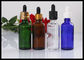 Bouteille d'huile verte de barbe de bouteille de compte-gouttes de verre à bouteilles d'huile essentielle en verre 30ml fournisseur