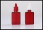 Le compte-gouttes liquide en verre rouge de la bouteille E de la place 30ml met la bouteille en bouteille d'huile essentielle fournisseur