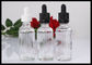 Le produit chimique clair en verre des bouteilles 30ml de compte-gouttes d'huile d'Essentila corrigent des bouteilles fournisseur