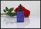 Couleur mate bleue carrée plate de bouteilles en verre d'huile essentielle pour l'emballage de parfum fournisseur