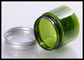 La crème de visage vide verte cogne 50G la capacité, conteneurs cosmétiques en plastique avec des couvercles fournisseur