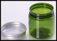 La crème de visage vide verte cogne 50G la capacité, conteneurs cosmétiques en plastique avec des couvercles fournisseur
