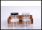 Pots cosmétiques crèmes cosmétiques du pot 50g d'ANIMAL FAMILIER vide transparent petits bas résistants à la température fournisseur