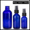 Bouteille en verre 30ml 60ml 120ml de jet de couleur bleue pour la lotion/parfum cosmétiques fournisseur