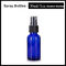 Bouteille en verre 30ml 60ml 120ml de jet de couleur bleue pour la lotion/parfum cosmétiques fournisseur