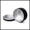 Le cosmétique en aluminium en métal noir étame la capacité du pot 150g de stockage d'épices d'herbes fournisseur