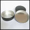 Bouteilles en aluminium cosmétiques noires de crème de lotion du pot 100g avec des couvercles de vis fournisseur