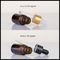 Bouteilles en verre ambres du compte-gouttes 10ml, forme ronde de conteneur cosmétique de parfum fournisseur