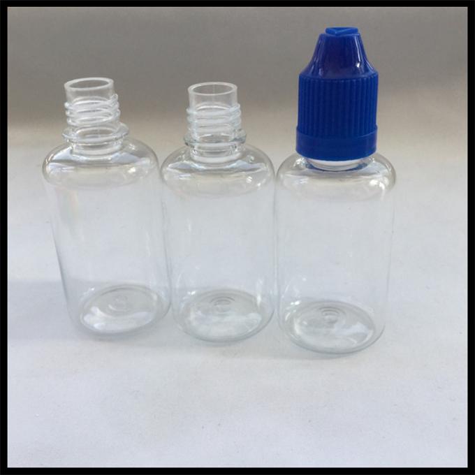 le jus de 30ml Vape met les bouteilles en bouteille en plastique sans danger pour les enfants de bouteilles de compte-gouttes d'ANIMAL FAMILIER