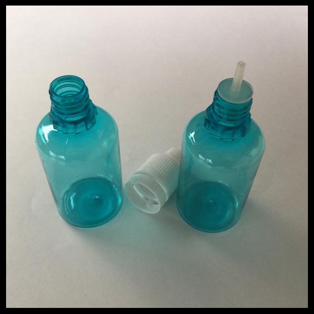 Choyez les bouteilles vides bleues de liquide Ejuice de compte-gouttes des bouteilles en plastique E des bouteilles 30ml