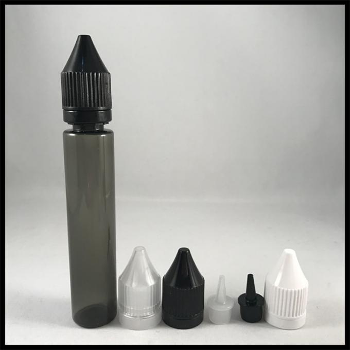 Bouteilles pharmaceutiques de stylo de licorne, bouteilles durables de compte-gouttes du noir 30ml