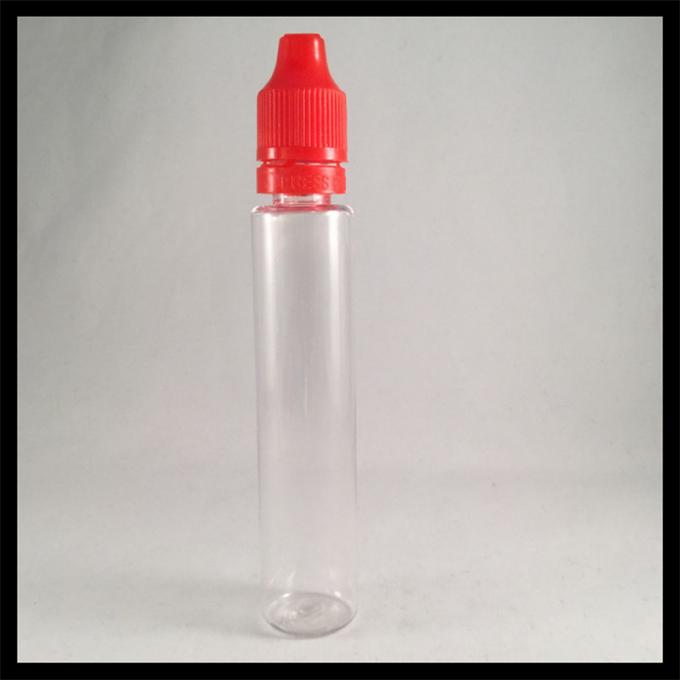 Le compte-gouttes clair de licorne de stylo met 30ml en bouteille, bouteilles comprimables en plastique de compte-gouttes