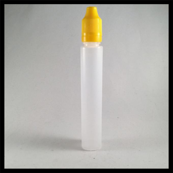 Le volume vide de bouteille de la licorne 30ml, bouteille translucide d'égouttement de licorne de PE de catégorie comestible