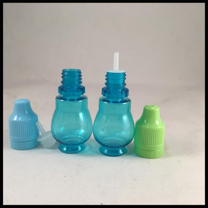 Les bouteilles en plastique sûres de compte-gouttes d'oeil, compte-gouttes comprimable en plastique met non-toxique en bouteille