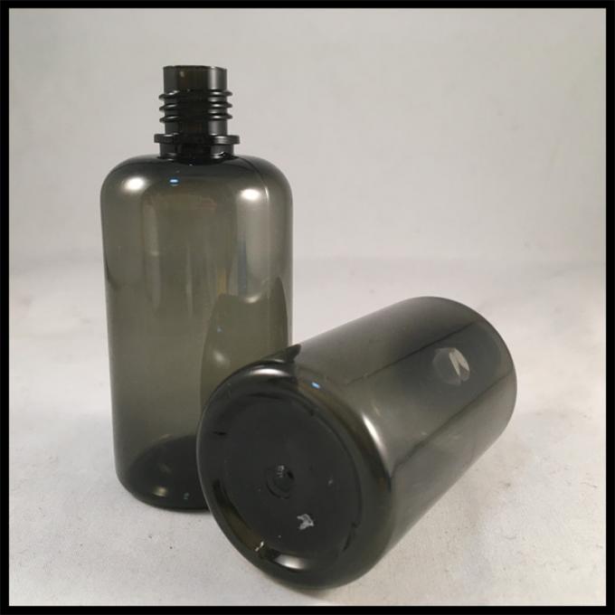 CHOYEZ les bouteilles foncées 50ml, bouteilles comprimables transparentes noires de compte-gouttes de compte-gouttes