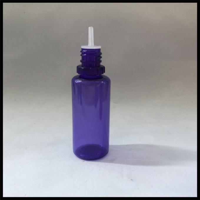 Les bouteilles liquides pourpres de l'ANIMAL FAMILIER E, compte-gouttes comprimable en plastique d'ANIMAL FAMILIER met la capacité en bouteille 15ml