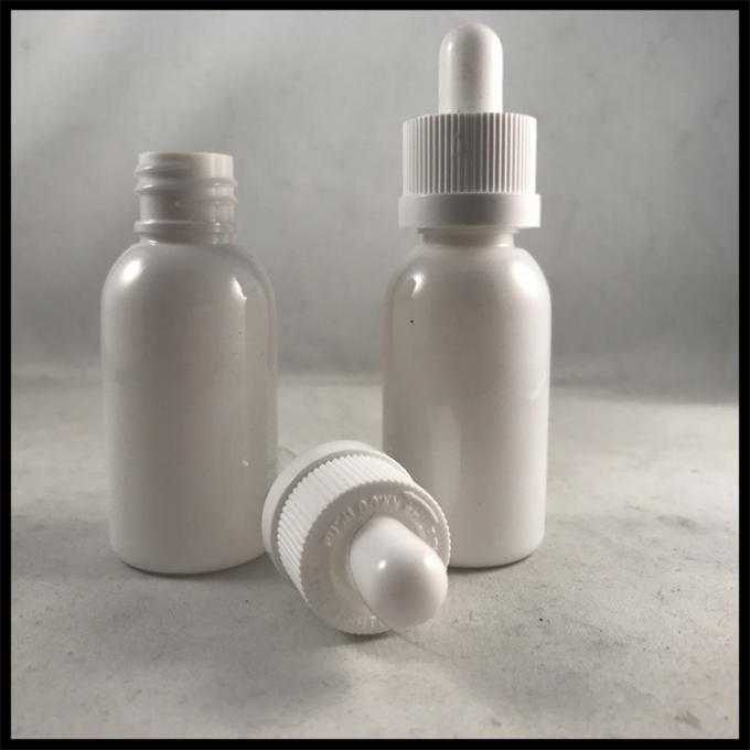 Le verre blanc/pipette en plastique met la santé et sécurité en bouteille pour l'emballage médical