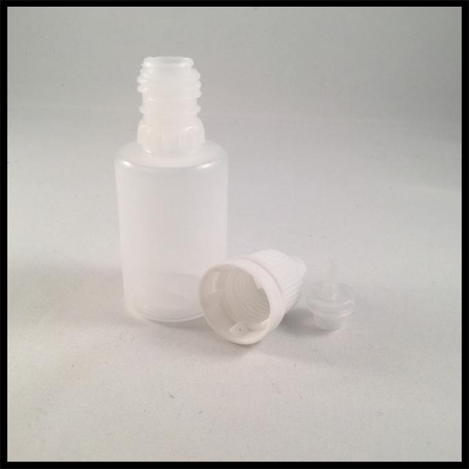 Le compte-gouttes en plastique de preuve d'enfant met 20ml en bouteille, bouteilles vides de compte-gouttes d'oeil de LDPE