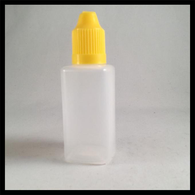 Résistance basse acide de la licorne 30ml de HDPE de bouteille d'impression faite sur commande en plastique de label