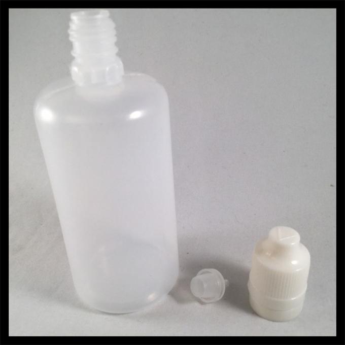 Bouteille de compte-gouttes de LDPE de la catégorie comestible 100ml, bouteilles en plastique faites sur commande de compte-gouttes d'oeil