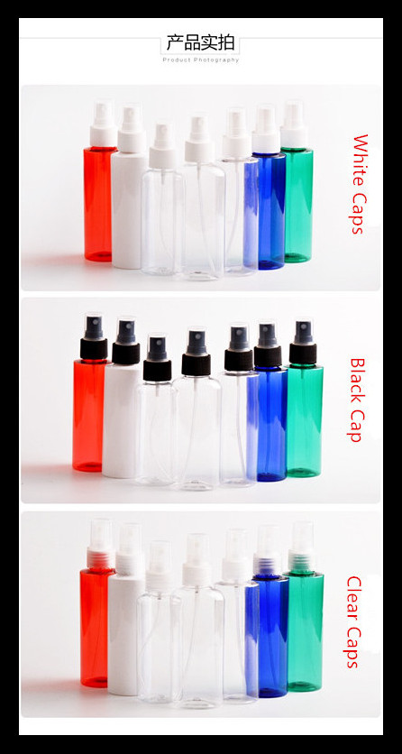 Parfumez les bouteilles en plastique 120ml de jet de pompe petites et la santé et sécurité portative
