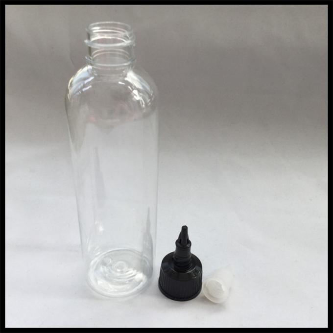 Conteneur liquide en plastique de capacité de la bouteille 120ml de chapeau de torsion d'Ejuice grand qui respecte l'environnement