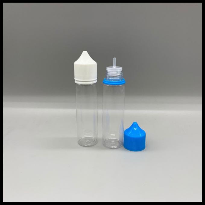 Forme ronde potelée de matière plastique d'ANIMAL FAMILIER de la bouteille rv de licorne du compte-gouttes 60ml d'OIN pour le clope d'E