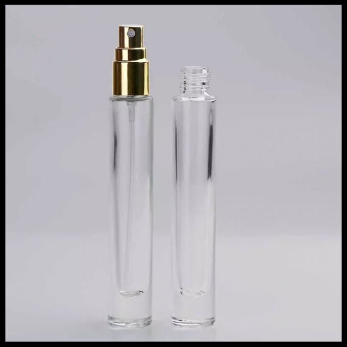 Les bouteilles matérielles en verre de jet de parfum, petit jet vide met en bouteille autour de la longue forme