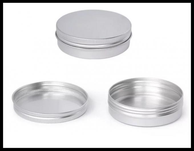 pot cosmétique en aluminium de nourriture de sucrerie de thé de boîte de poudre de bijoux de conteneurs de la fenêtre 100g