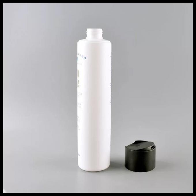 Le gel cosmétique vide de douche de chapeau de Chiaki de conteneur de shampooing met la longue forme en bouteille 300ml