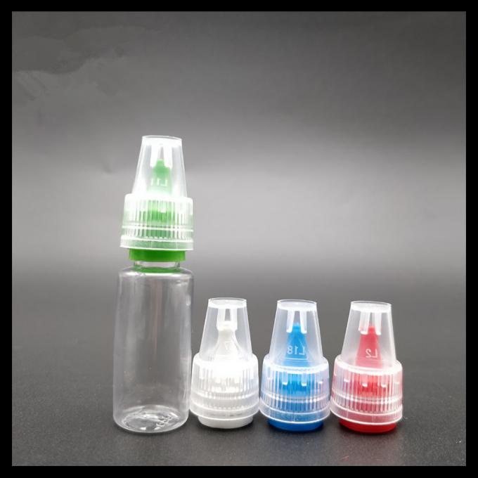 Le compte-gouttes en plastique liquide du clope E de l'ANIMAL FAMILIER E de TPD 10ML met la norme en bouteille sans visibilité de triangle