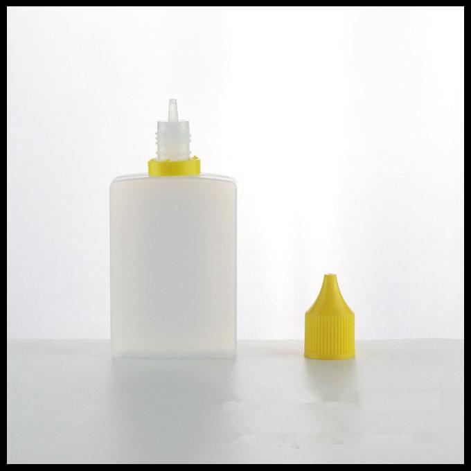 Jus carré plat de Vape de conception de PE comprimable le nouveau met DIY en bouteille E - conteneur liquide