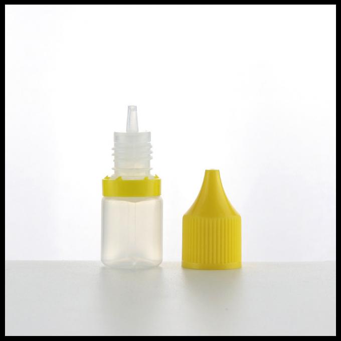 conception comprimable en plastique Vape du PE 5ml la nouvelle met le conteneur en bouteille Transluent d'huile de jus